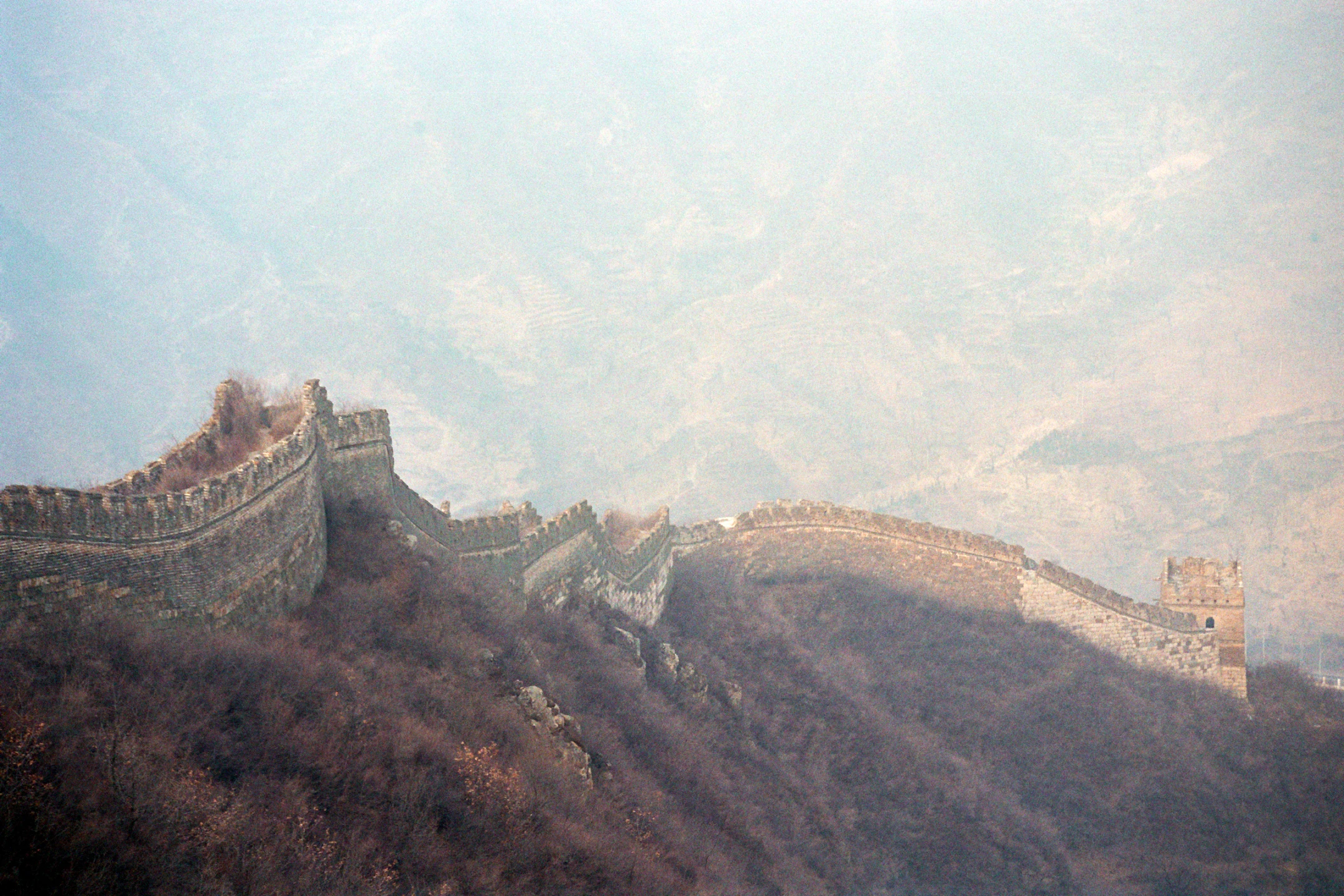 Photo : Grande Muraille de Chine originelle.