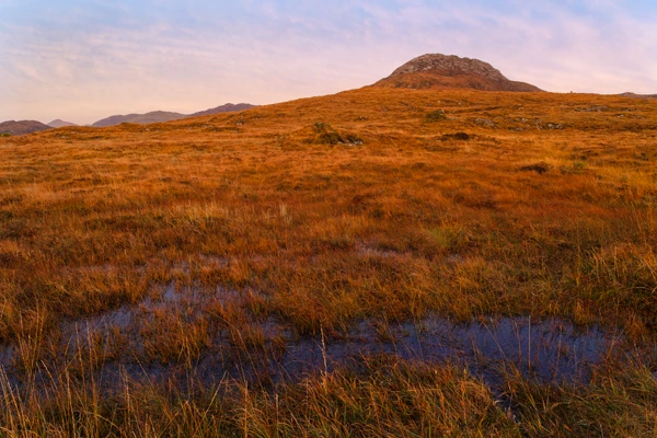 Photo : Montagnes du Parc National du Connemara, Irlande (Ireland).