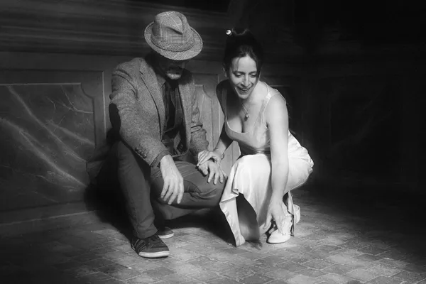 Photo : Professeur Jones et Marion – Château de Gizeux, Loire Atlantique.