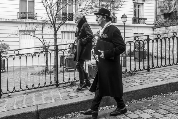 Street photo : France, Paris, Montmartre.