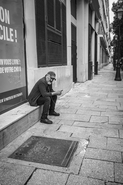 Street photo : France, Paris, Marais.
