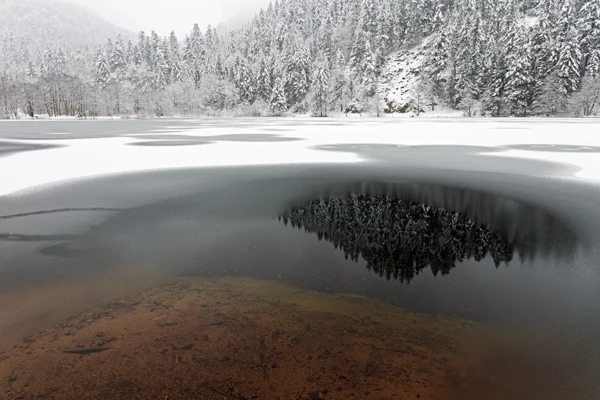 Photo : Lac du Miroir (Mirromere, Kheled‑zâram).