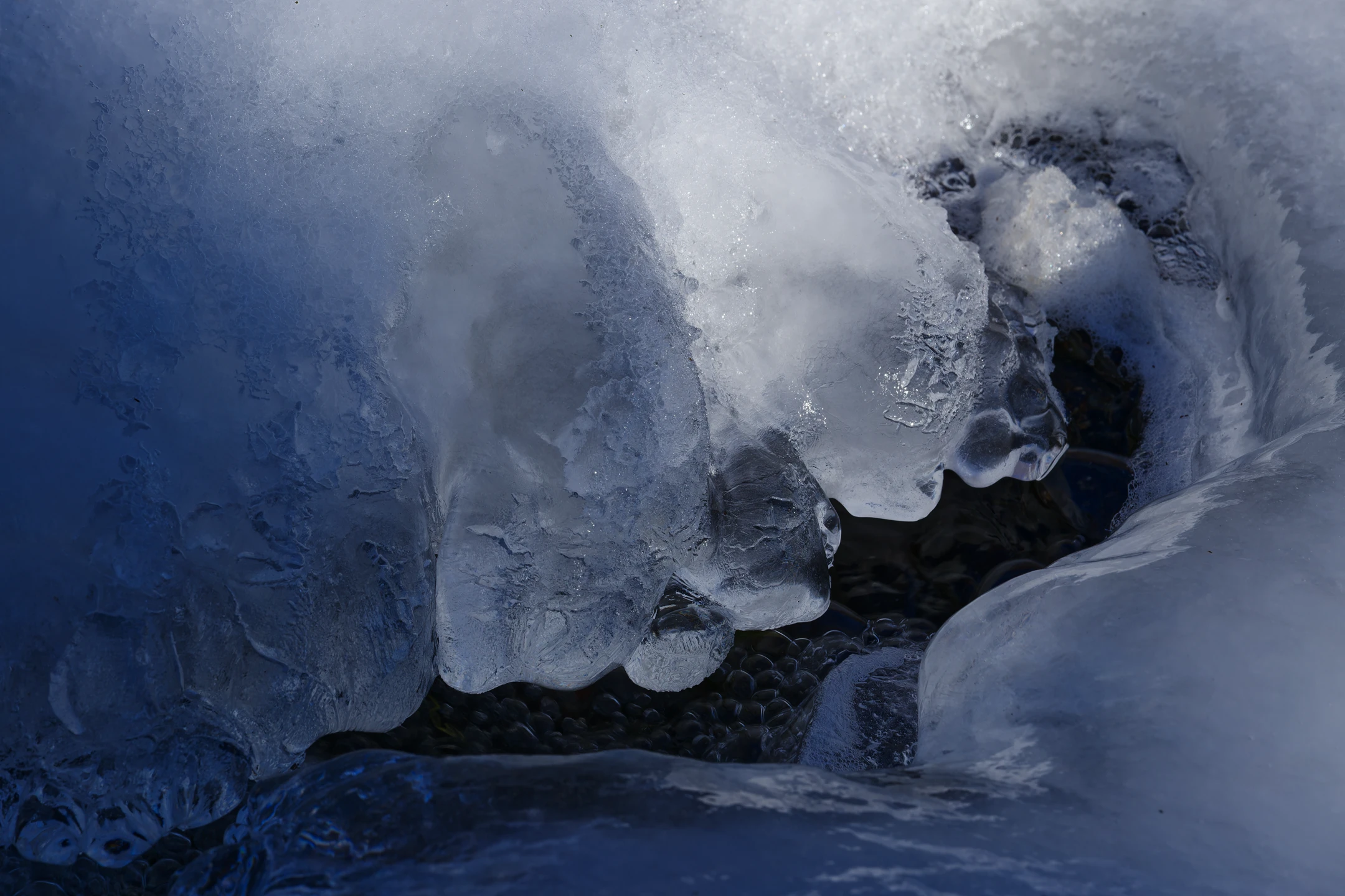 Photo : Vestige de troll des neiges — Terre du Milieu.